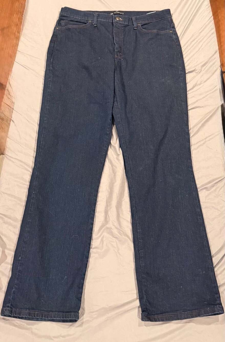 Lee Relaxed Fit Dark Wash Denim Jeans